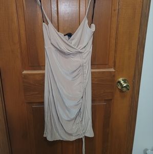 Forever 21 rouched bodycon dress